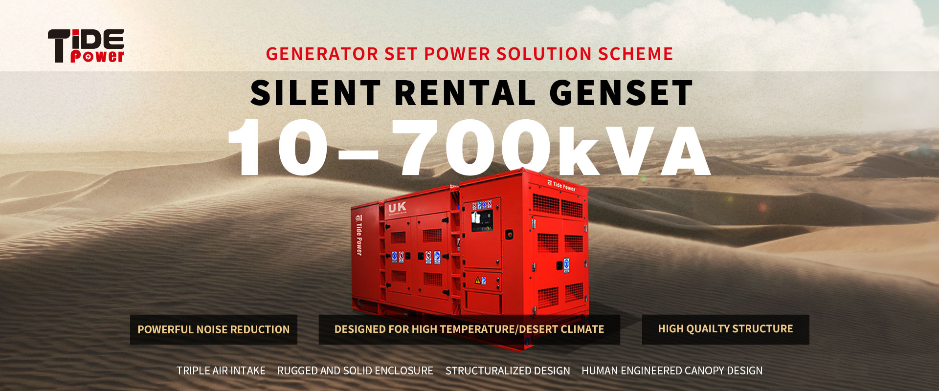 Silent Rental Gensets